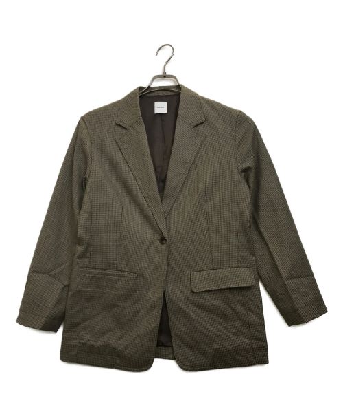 Spick and Span（スピックアンドスパン）Spick and Span (スピックアンドスパン) テーラードジャケット ブラウン サイズ:36の古着・服飾アイテム