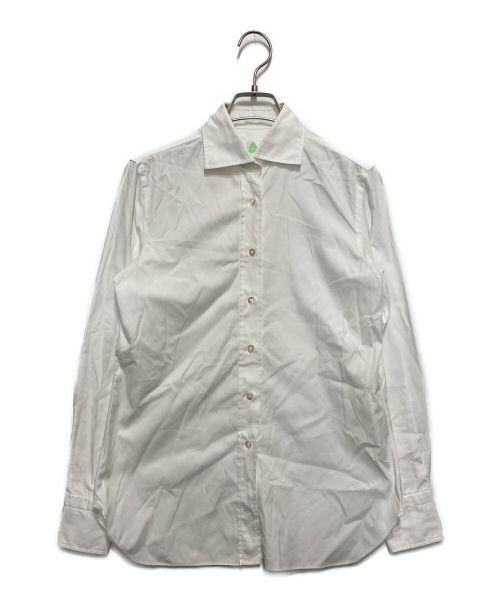 finamore（フィナモレ）finamore (フィナモレ) コットンシャツ ホワイト サイズ:SIZE42の古着・服飾アイテム