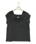 RonHermanロンハーマン）の古着「Organic Cotton Square Neck Tee」｜ブラック