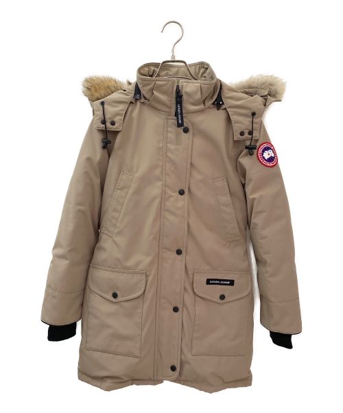 CANADA GOOSE（カナダグース）CANADA GOOSE (カナダグース) トリリウムパーカーダウン ベージュ サイズ:Sの古着・服飾アイテム