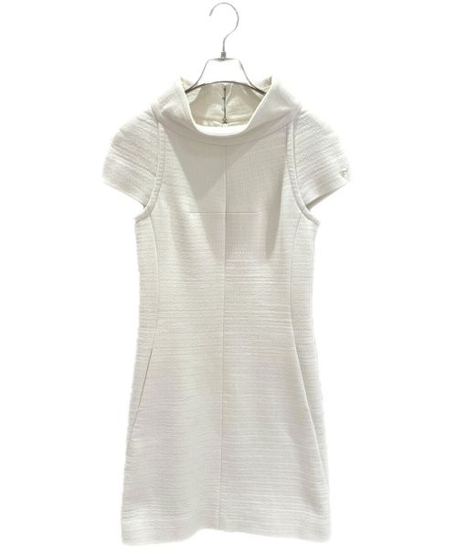 CHANEL（シャネル）CHANEL (シャネル) High neck dress ホワイト サイズ:34の古着・服飾アイテム