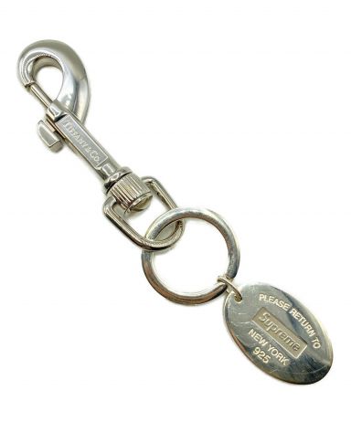 [中古]TIFFANY & Co.(ティファニー)のメンズ アクセサリー Return to Tiffany Oval Tag Keyring