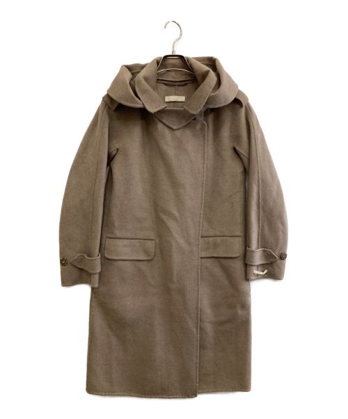 'S Max Mara（エスマックスマーラ）'S Max Mara (エスマックスマーラ) フーデッドコート ベージュ サイズ:36の古着・服飾アイテム