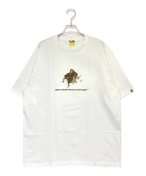 A BATHING APE（アベイシングエイプ）A BATHING APE cactus jack (カクタス・ジャック) DON TOLIVER (ドン・トリヴァー) BAPE X CACTUS JACK X DON TOLIVER TEE IV ホワイト サイズ:2XL 未使用品の古着・服飾アイテム