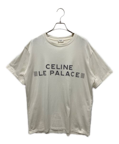 CELINE（セリーヌ）CELINE (セリーヌ) LE PALACE Tシャツ ホワイト サイズ:Sの古着・服飾アイテム