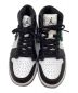 NIKE (ナイキ) AIR JORDAN1HIGH ブラック×ホワイト サイズ:SIZE23.5：13000円