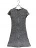 CHANEL (シャネル) Tweed dress ホワイト×ブラック サイズ:34：50000円