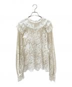 CHANELシャネル）の古着「lace blouse」｜ホワイト