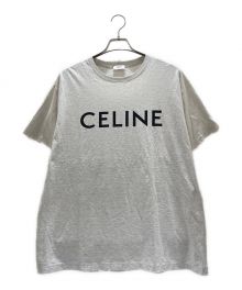 CELINE（セリーヌ）の古着「ロゴルーズTシャツ」｜ベージュ