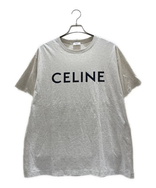 CELINE（セリーヌ）CELINE (セリーヌ) ロゴルーズTシャツ ベージュ サイズ:Sの古着・服飾アイテム