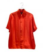 FENDIフェンディ）の古着「半袖シルクシャツ」｜オレンジ