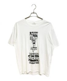 CELINE（セリーヌ）の古着「ダッシュスノー ルーズTシャツ」｜ホワイト