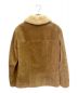 CELINE (セリーヌ) LOOSE COAT WITH SHEARLING INNER LINING IN SPLIT CALFSKIN キャメル サイズ:46：380000円