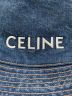 中古・古着 CELINE (セリーヌ) トレイルウォッシュデニムハット インディゴ サイズ:L：55000円