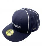 SUPREME×New Eraシュプリーム×ニューエラ）の古着「Box Logo Piping New Era」｜ネイビー