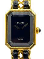 CHANELシャネル）の古着「プルミエール XL」｜ブラック文字盤