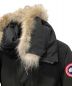 中古・古着 CANADA GOOSE (カナダグース) ダウンジャケット ブラック サイズ:S：55000円