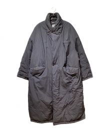 Maison Margiela（メゾンマルジェラ）の古着「Recycle Nylon Padded Coat（リサイクルナイロン中綿コート）」｜ブラック