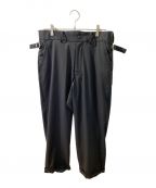 s'yteサイト）の古着「T/W Gabardine Tapered Waist Adjustment McKin Pants」｜ブラック