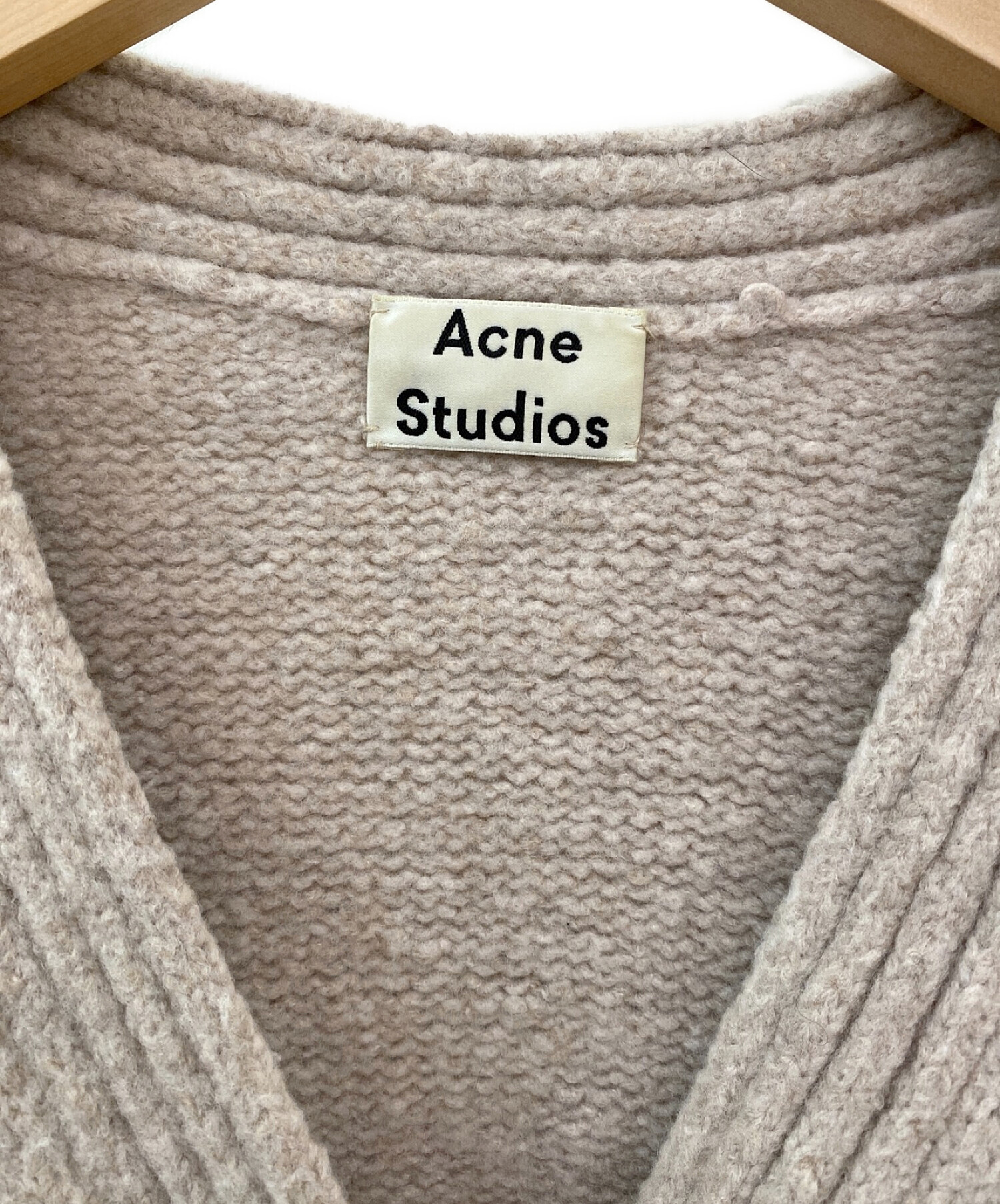 売れ筋一番人気 新品 AcneStudios アクネ カーディガン ハスキーグレー