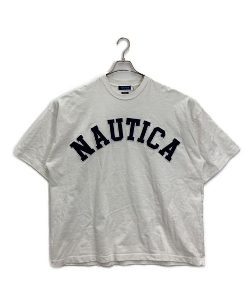 中古・古着通販】NAUTICA (ノーティカ) ヘビーオンスロゴカットソー ホワイト サイズ:XXL｜ブランド・古着通販 トレファク公式【TREFAC  FASHION】