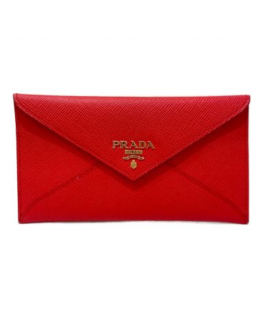 [中古]PRADA(プラダ)のレディース 財布/小物 2つ折り長財布 エンベロープ