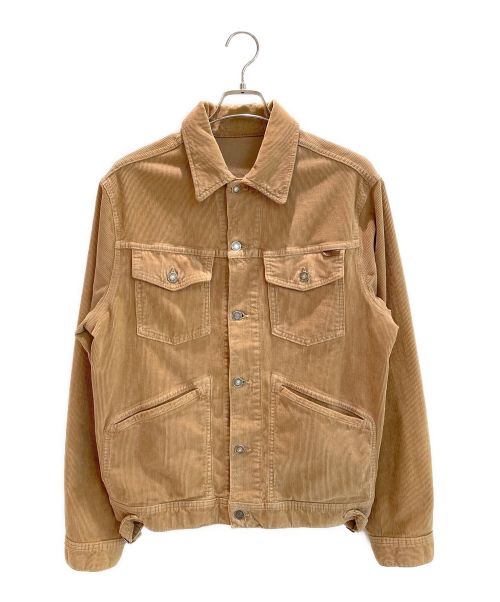 TOM FORD（トムフォード）TOM FORD (トムフォード)  ICON CORDUROY JACKET. ベージュ サイズ:Lの古着・服飾アイテム