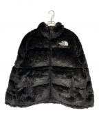 SUPREME×THE NORTH FACEシュプリーム×ザ ノース フェイス）の古着「Faux Fur Nuptse Jacket」｜ブラック