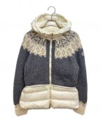 MONCLERモンクレール）の古着「MAGLIONE TRICOT CARDIGAN」｜ベージュ