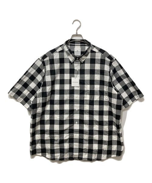 uniform experiment（ユニフォームエクスペリメント）uniform experiment (ユニフォームエクスペリメント) S/S BIG B.D SHIRT ライトグレー サイズ:4の古着・服飾アイテム