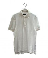 TOM FORD (トムフォード) パイルポロシャツ ホワイト サイズ:46