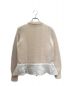 MONCLER (モンクレール) MAGLIONE TRICOT CARDIGAN/ダウンジャケット ホワイト サイズ:XS：50000円