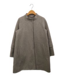 'S Max Mara（エスマックスマーラ）の古着「ノーカラーコート」｜ベージュ