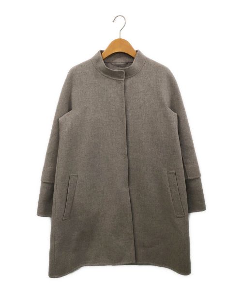 'S Max Mara（エスマックスマーラ）'S Max Mara (エスマックスマーラ) ノーカラーコート ベージュ サイズ:USA2 / J36の古着・服飾アイテム