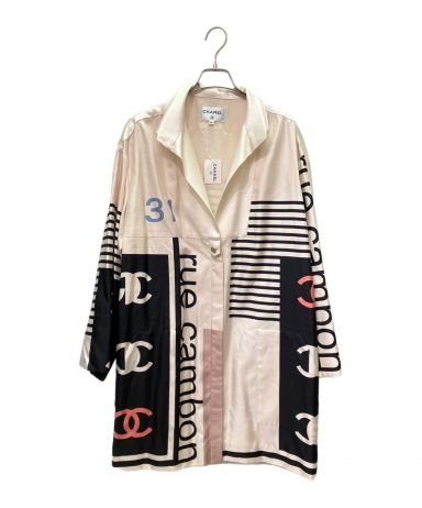 [中古]CHANEL(シャネル)のレディース アウター・ジャケット シルクシャツジャケット