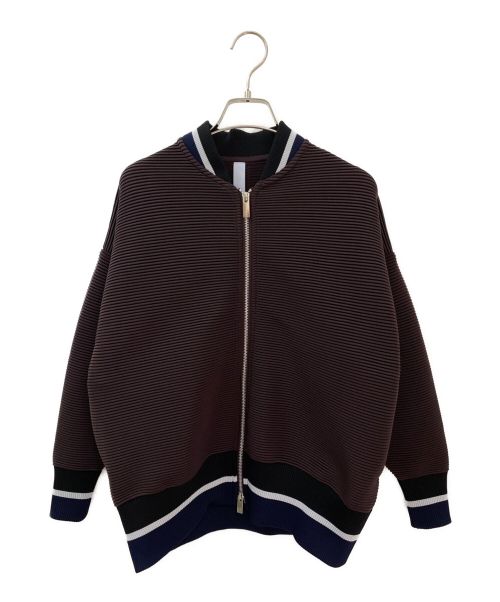 CFCL（シーエフシーエル）CFCL (シーエフシーエル) STRATUM BOMBER JACKET BROWN MULTI サイズ:1 未使用品の古着・服飾アイテム