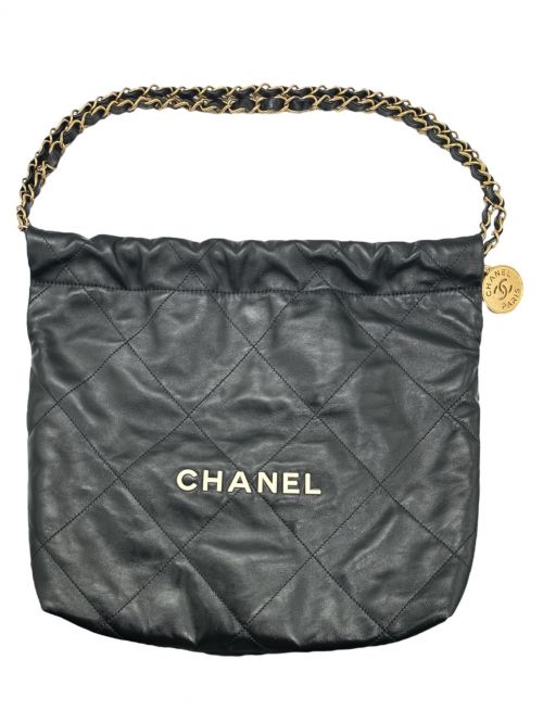 CHANEL（シャネル）CHANEL (シャネル) シャネル 22 ブラック×ゴールドの古着・服飾アイテム