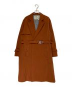 A-COLD-WALLア・コールド・ウォール）の古着「Rust Belted Trench Coat」｜オレンジ