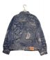 SUPREME (シュプリーム) Archive Denim Jacquard Trucker Jacket ネイビー サイズ:XL：44000円