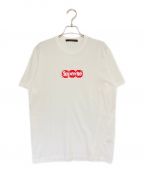 LOUIS VUITTON×SUPREMEルイ ヴィトン×シュプリーム）の古着「Box Logo Tee」｜ホワイト