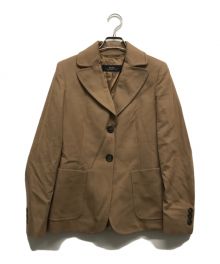 Max Mara WEEK END LINE（マックスマーラ ウイークエンドライン）の古着「ウールテーラードジャケット」｜ベージュ