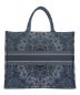 Christian Dior (クリスチャン ディオール) BOOK TOTE LARGE ネイビー サイズ:LARGE/ラージ：260000円