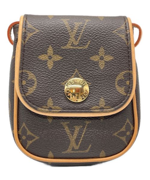 LOUIS VUITTON（ルイ ヴィトン）LOUIS VUITTON (ルイ ヴィトン) モノグラム ポシェット カンクーン ブラウンの古着・服飾アイテム