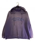 DAIRIKUダイリク）の古着「Sunburn Vintage Pullover Hodie/ヴィンテージ加工スウェットパーカー」｜パープル