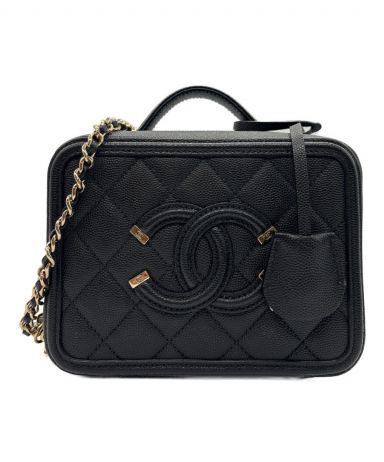 【中古・古着通販】CHANEL (シャネル) CCフィリグリー バニティ ...