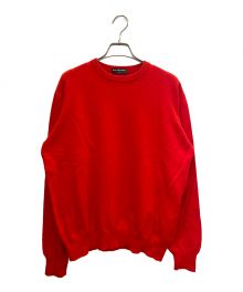 BALENCIAGA（バレンシアガ）の古着「Logo Crewneck Sweater 485645」｜レッド