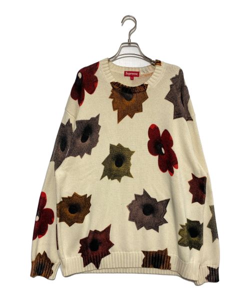 SUPREME（シュプリーム）SUPREME (シュプリーム) Nate Lowman Sweater アイボリー サイズ:XLの古着・服飾アイテム