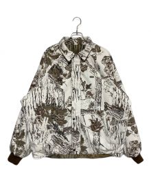 SUPREME（シュプリーム）の古着「RealTree Reversible Work Jacket」｜ホワイト×グリーン