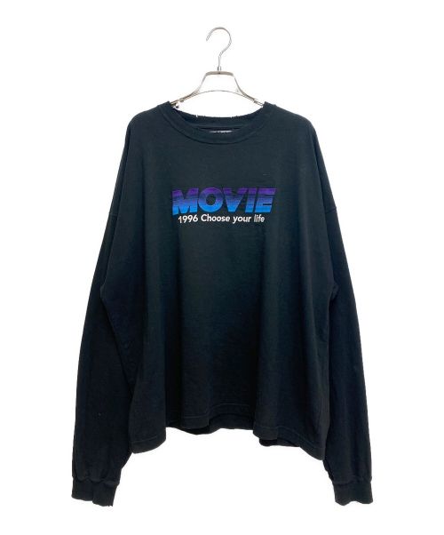 DAIRIKU（ダイリク）DAIRIKU (ダイリク) 23AW MOVIE tee（ムービーティー） ブラック サイズ:Freeの古着・服飾アイテム