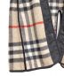 中古・古着 BURBERRY (バーバリー) ノバチェックライナーベスト ブラウン サイズ:36：18000円